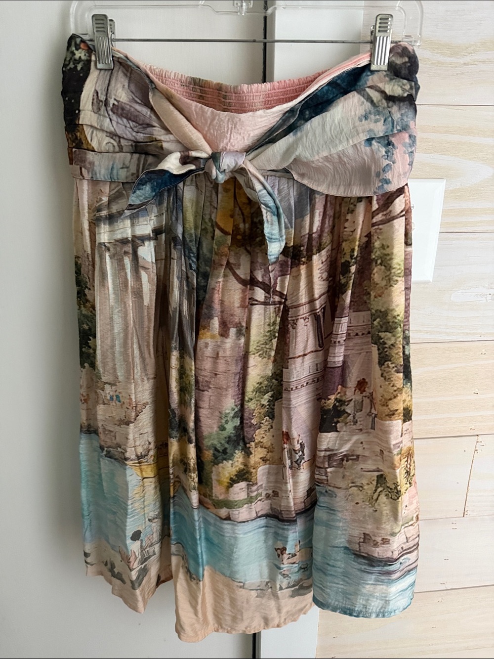 Anthropologie Celandine strapless bow front mini dress - Picture 4 of 5